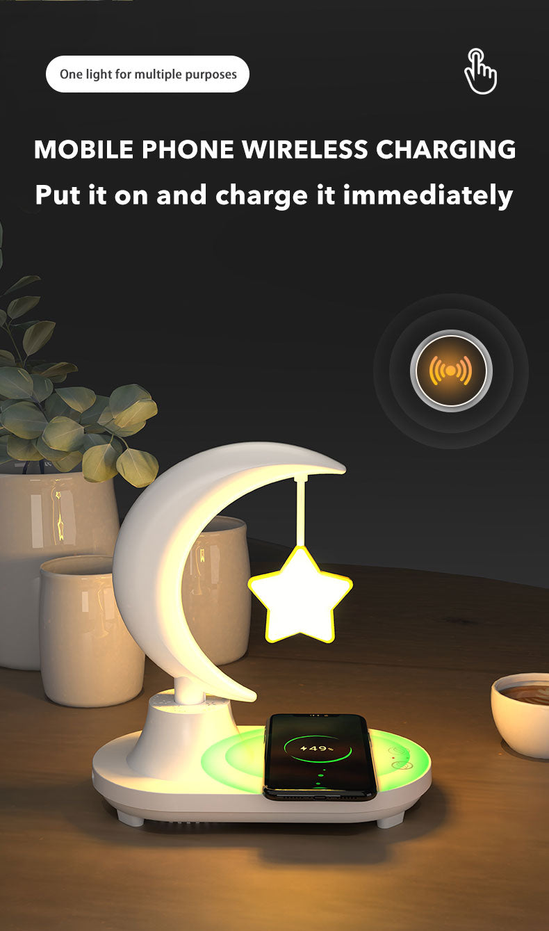 Compact LED Wireless Night Table Lamp