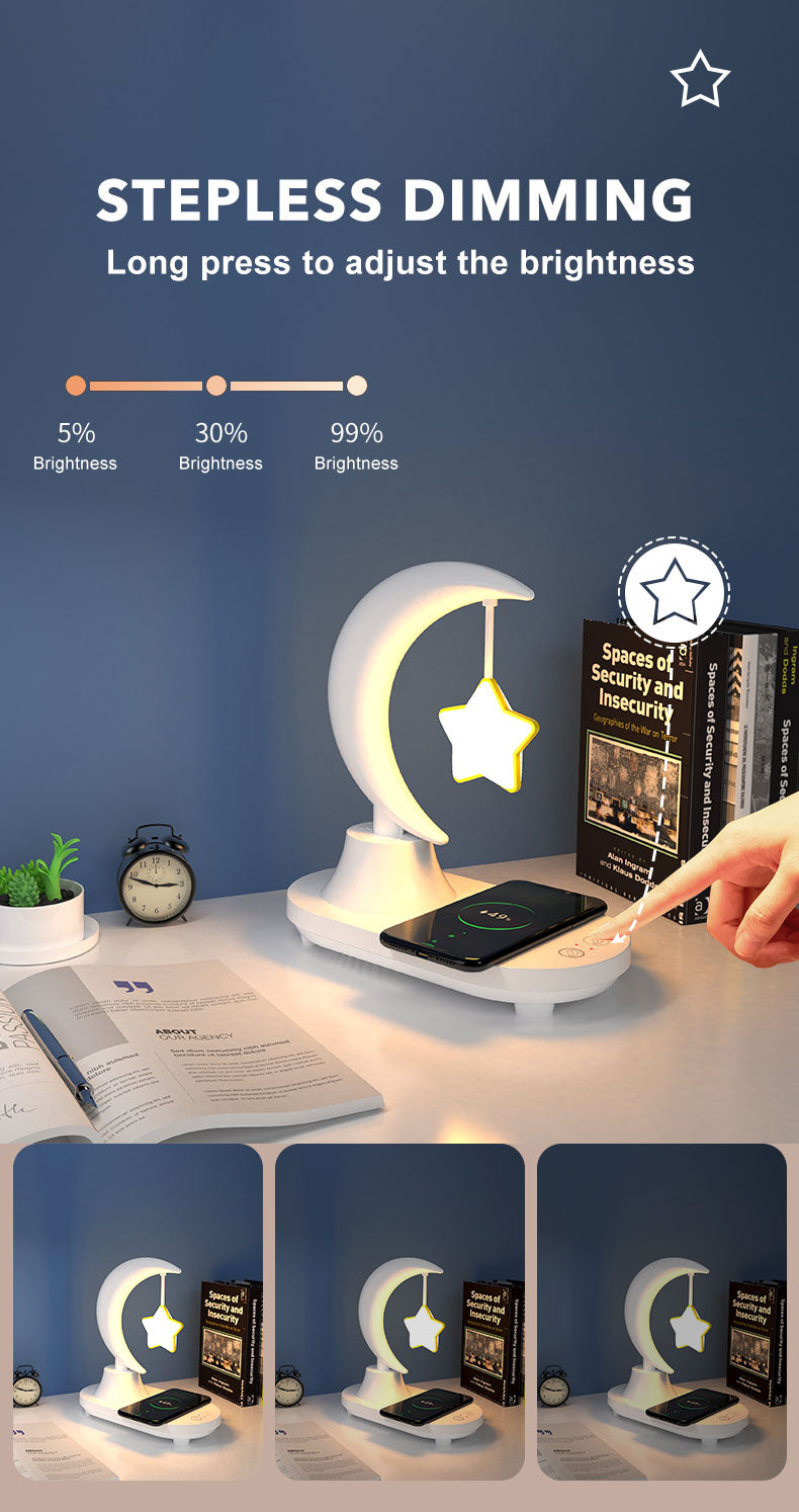Compact LED Wireless Night Table Lamp