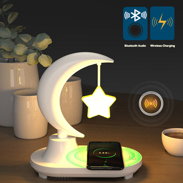 Compact LED Wireless Night Table Lamp