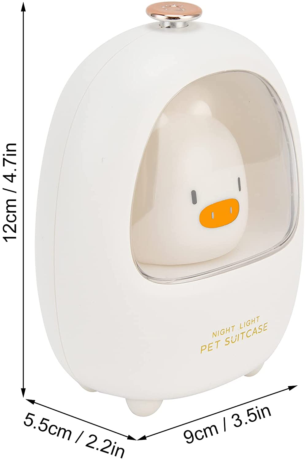 Compact Soft Pet Table Night Light