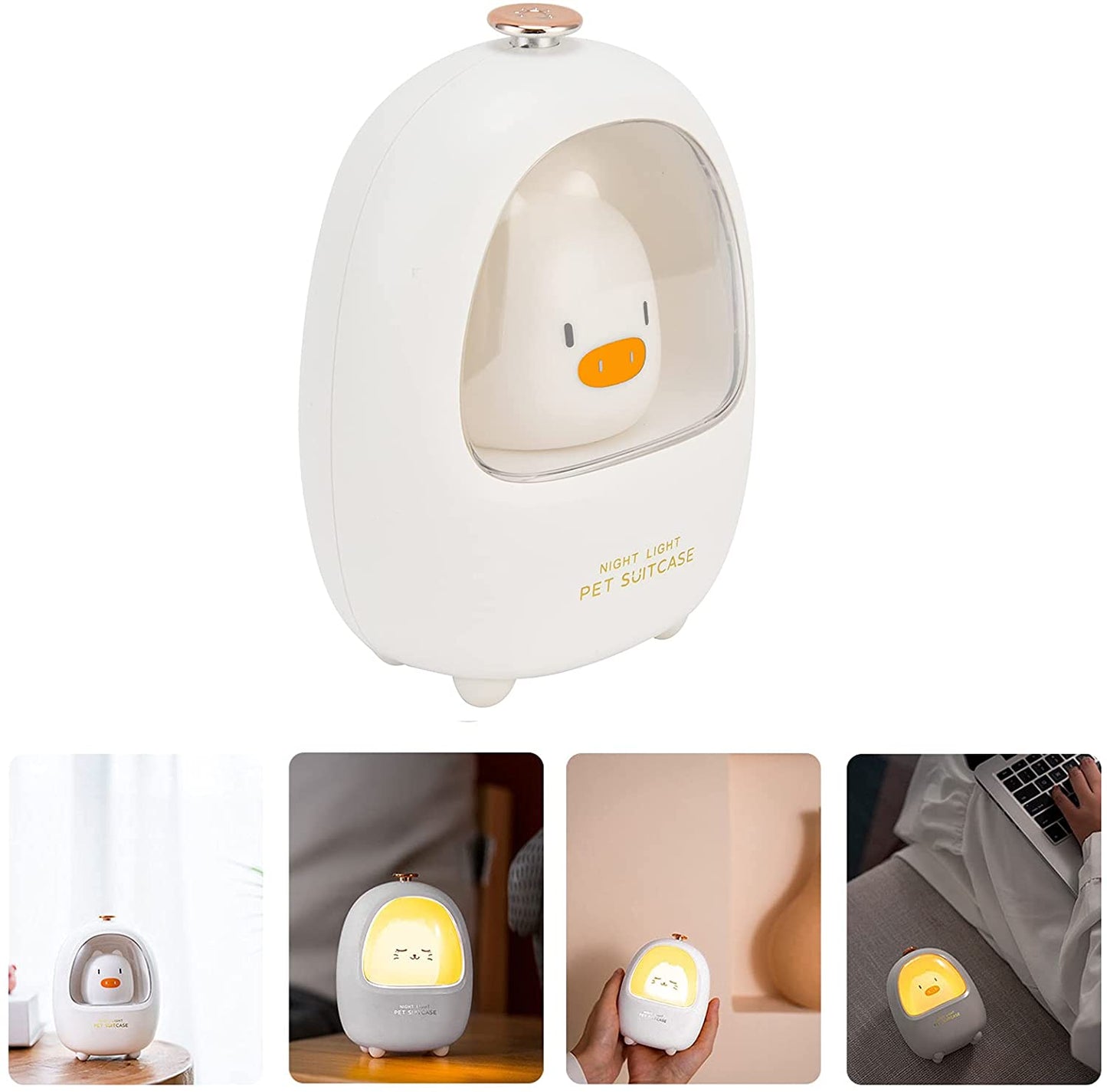 Compact Soft Pet Table Night Light