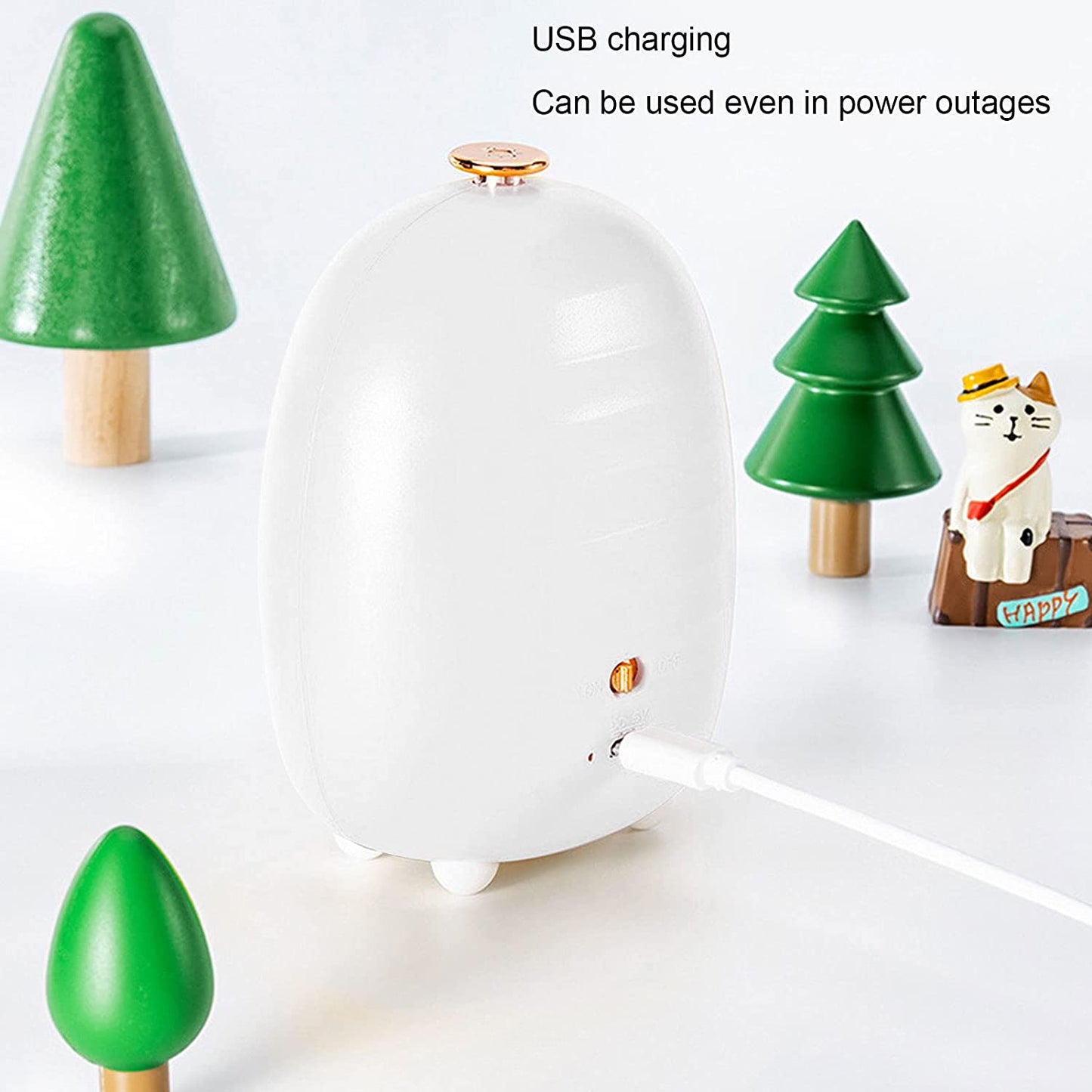 Compact Soft Pet Table Night Light