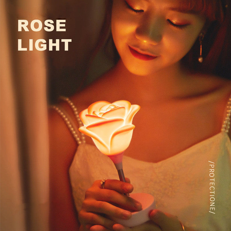 Pretty Floral Soft Glow Table Lamp - Cofik