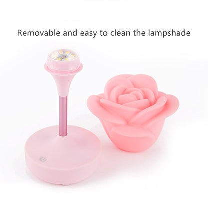 Pretty Floral Soft Glow Table Lamp