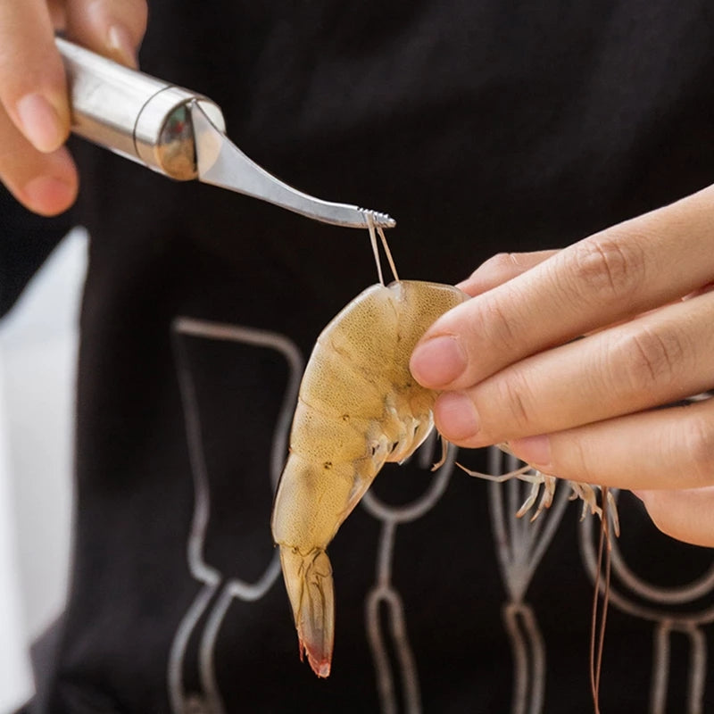 Easy Shrimp Peeler Stainless Steel Kitchen Tool