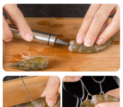 Easy Shrimp Peeler Stainless Steel Kitchen Tool