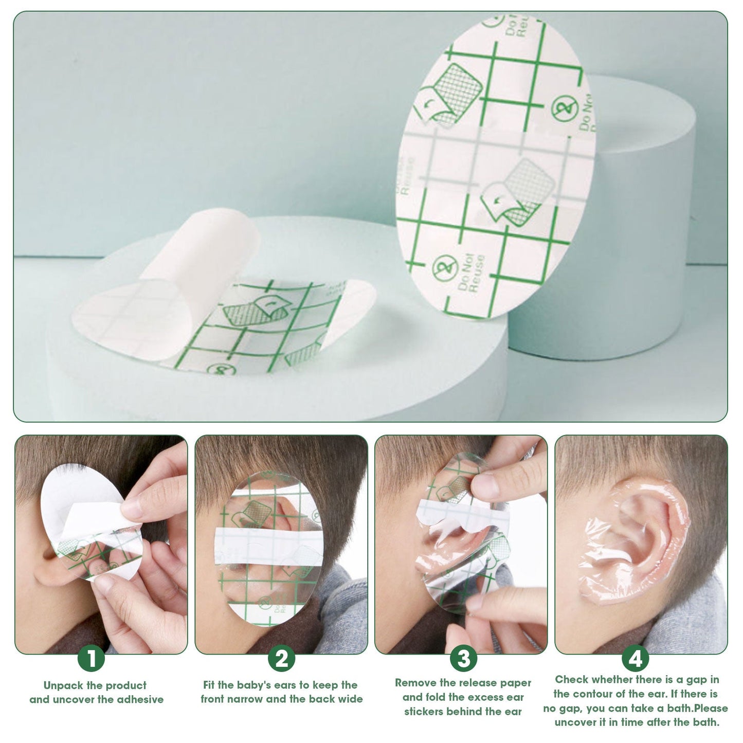 Waterproof Swim Earplugs Protection Set - Cofik