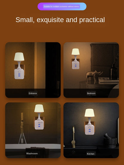 Bright LED Plug Night Light