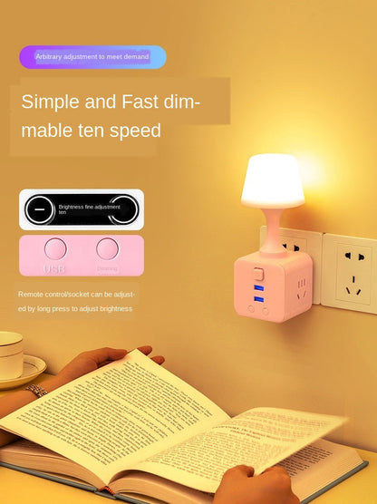 Bright LED Plug Night Light
