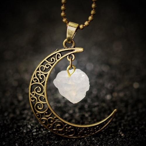 Natural Stone Pendant Necklaces