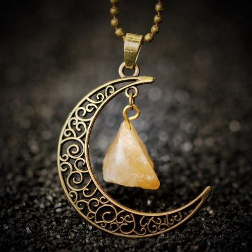 Natural Stone Pendant Necklaces