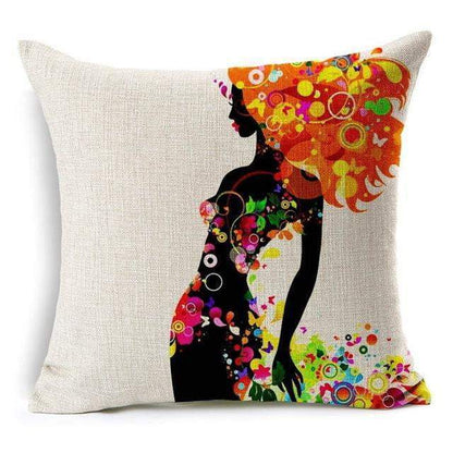 Colorful Bird Tree Life Home Decor Pillow Cover
