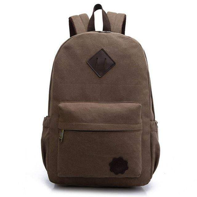 Classic Mens Vintage Laptop Backpack Case
