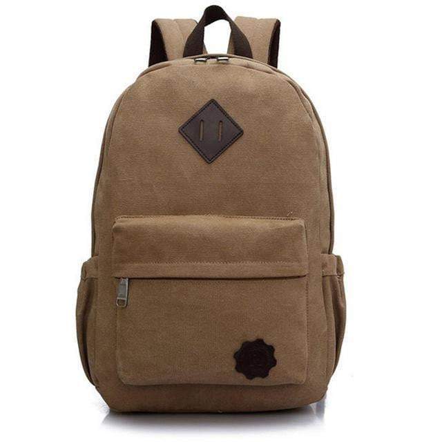 Classic Mens Vintage Laptop Backpack Case