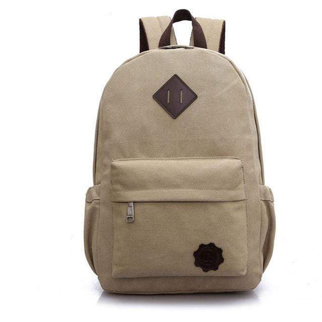Classic Mens Vintage Laptop Backpack Case