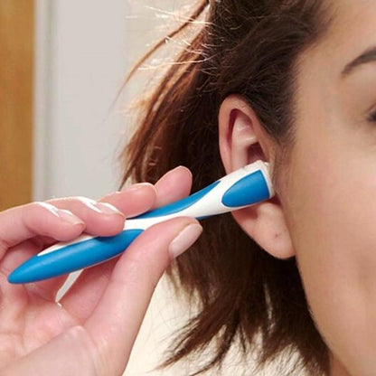 Gentle Ear Cleaner Spiral Remover with 16 Soft Tips