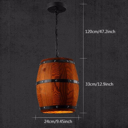 Rustic Wooden Pendant Light Fixtures