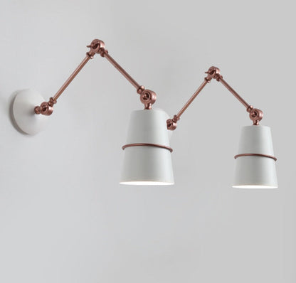 Industrial Metal Swing Arm Wall Light