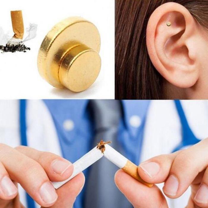Stop Smoking Aid Ear Magnet Patch Quit Nicotine - Cofik