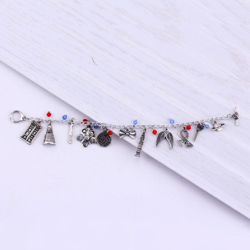 Official Whovian Gift Charm Bracelet