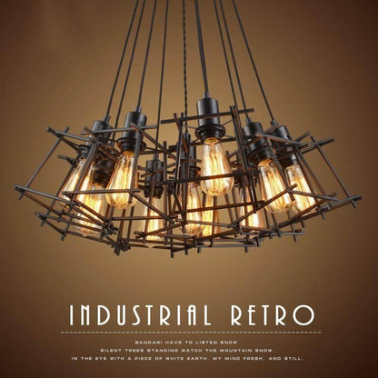 Vintage Style Metal Pendant Light Fixture