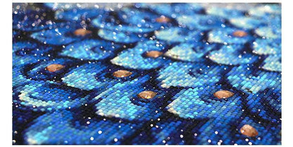 Vibrant Peacock Gem Art Painting Kit