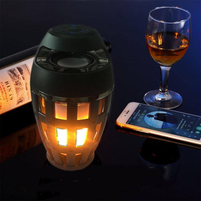 Warm Ambient Table Lamp with Bluetooth Sound