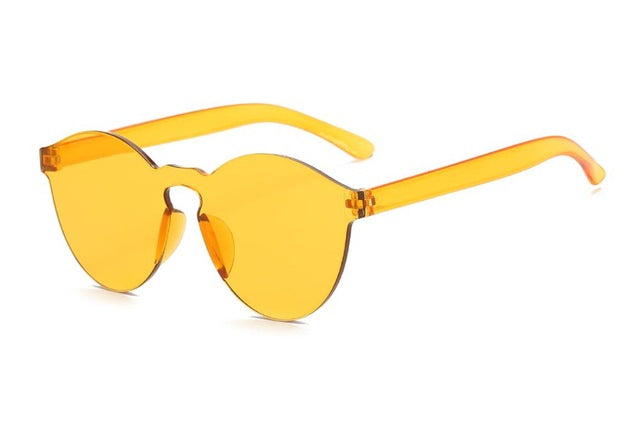 Trendy Circular Shade Sunglasses - Cofik