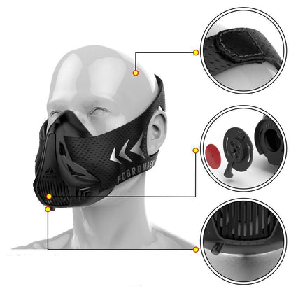 High Altitude Breathing Fitness Mask For Workout Training - Cofik