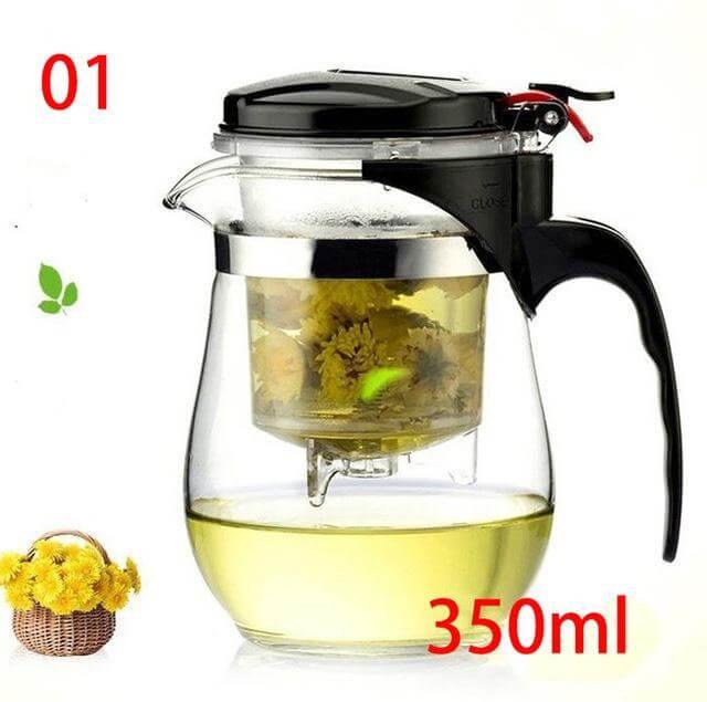 Durable Borosilicate Glass Tea Infuser