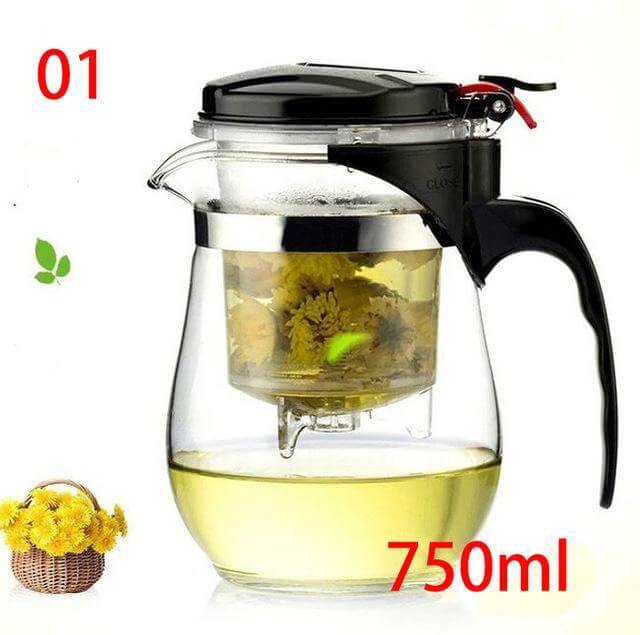 Durable Borosilicate Glass Tea Infuser