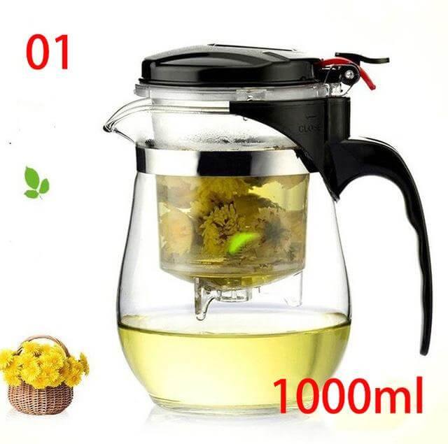 Durable Borosilicate Glass Tea Infuser