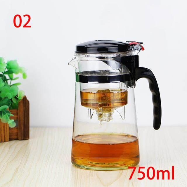 Durable Borosilicate Glass Tea Infuser