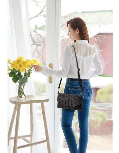 Stylish Patterned Leather Tote Bag