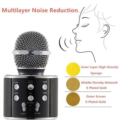 Portable Rechargeable Bluetooth Karaoke Mic