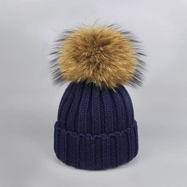 Cozy Fur Beanie and Scarf Winter Set