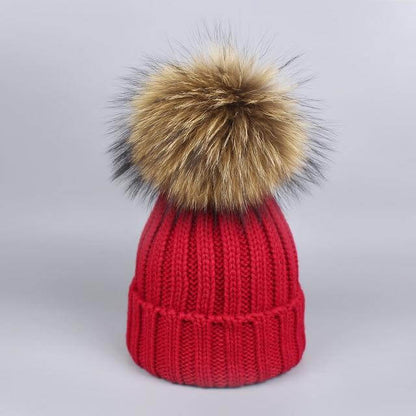 Cozy Fur Beanie and Scarf Winter Set