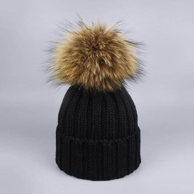 Cozy Fur Beanie and Scarf Winter Set