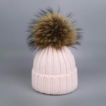 Cozy Fur Beanie and Scarf Winter Set
