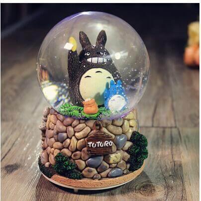 Beautiful LED Glass Ball Musical Night Light Decoration