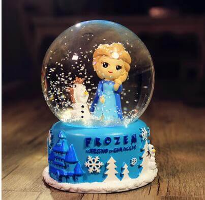 Beautiful LED Glass Ball Musical Night Light Decoration
