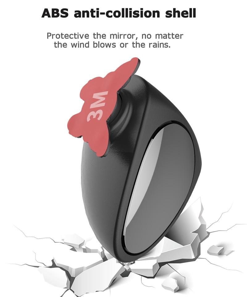 Wide Angle Adjustable Car Blind Spot Mirror