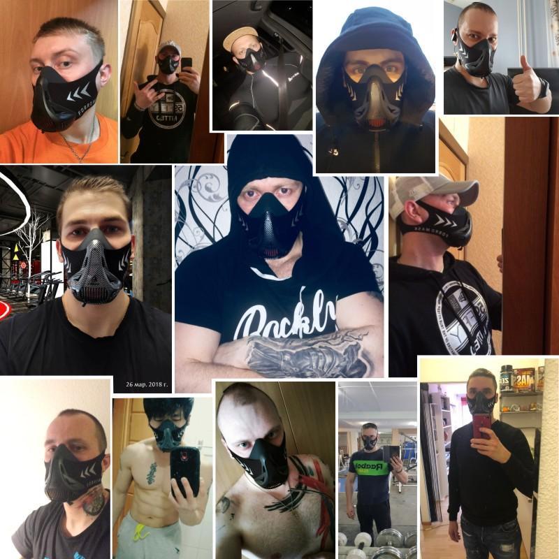 High Altitude Breathing Fitness Mask For Workout Training