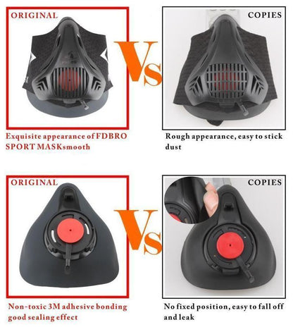 High Altitude Breathing Fitness Mask For Workout Training