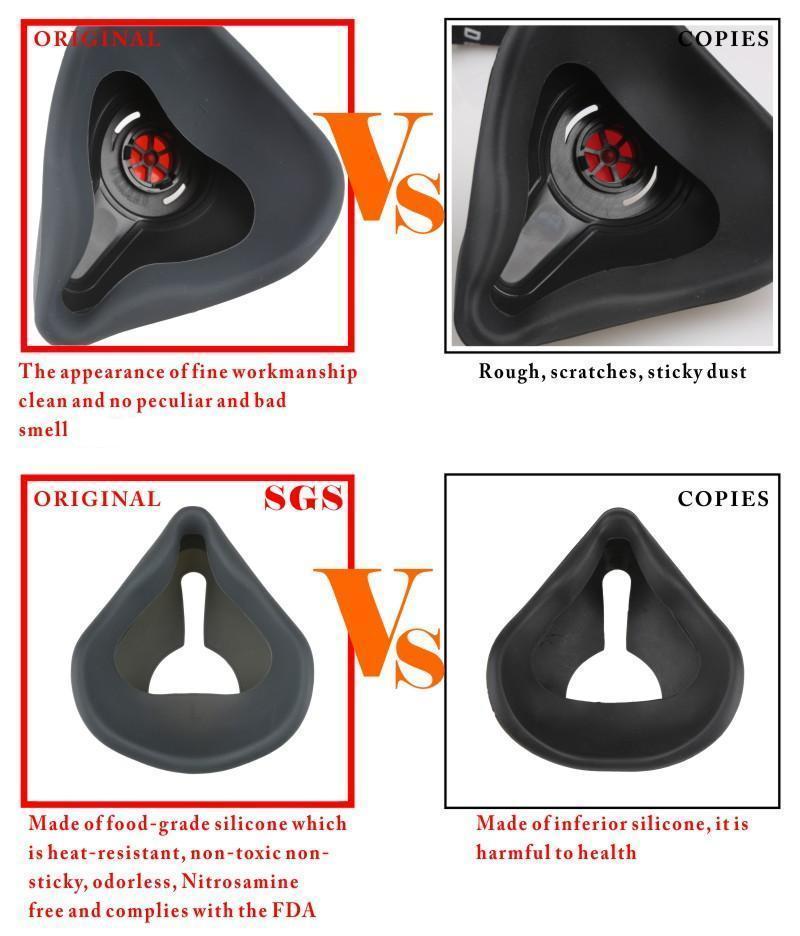 High Altitude Breathing Fitness Mask For Workout Training