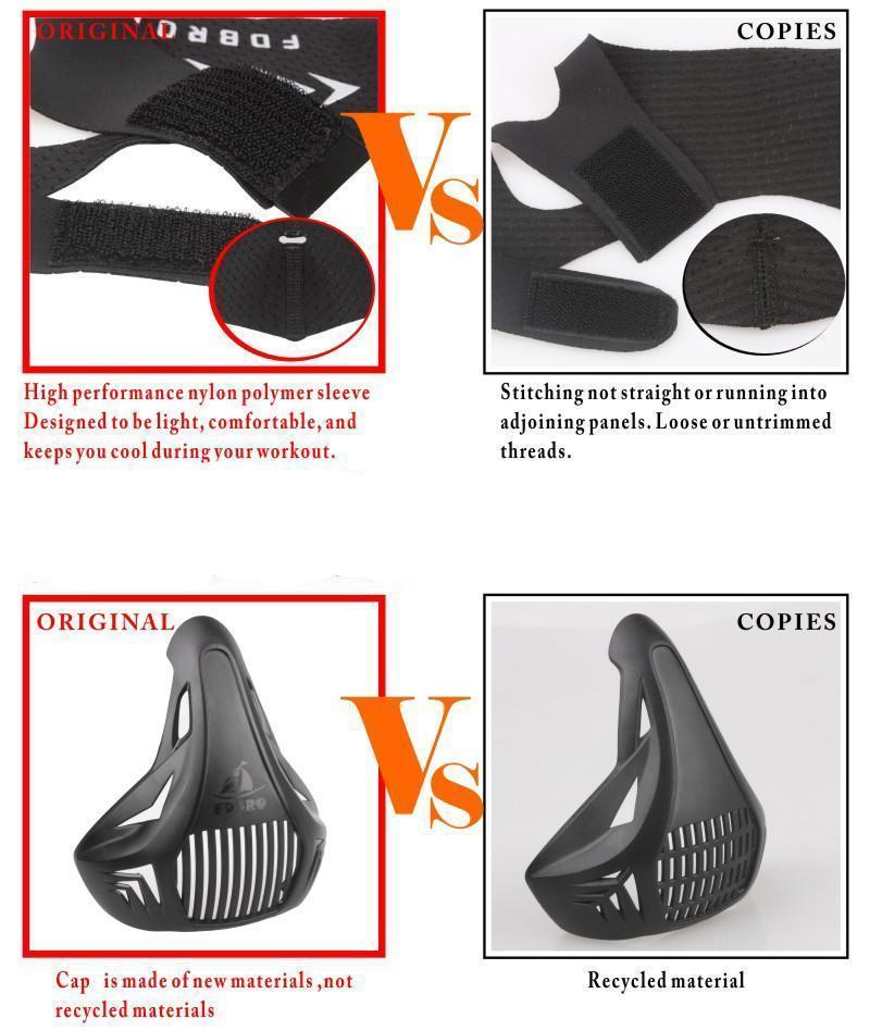 High Altitude Breathing Fitness Mask For Workout Training