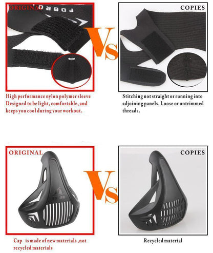 High Altitude Breathing Fitness Mask For Workout Training
