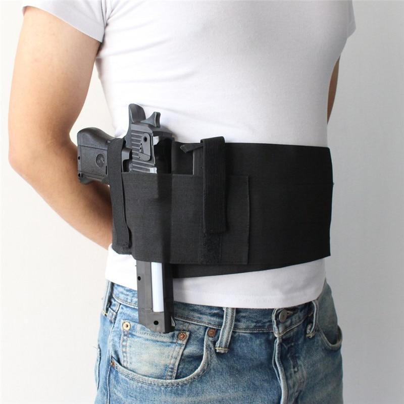 Comfortable Concealed Belly Band Holster