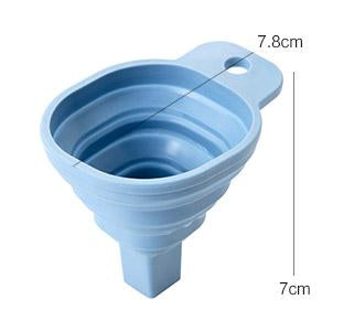 Space Saving Silicone Kitchen Funnel