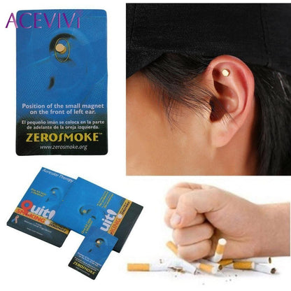 Stop Smoking Aid Ear Magnet Patch Quit Nicotine